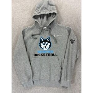UConn‎ Huskies Nike Player Issue Basketball Sweatshirt (Women's Small) Gray